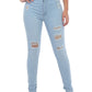 Riley's High Waist Ripped Skinnies - Lilah Style