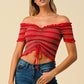 Selena's Off Shoulder Ruched Top - Lilah Style